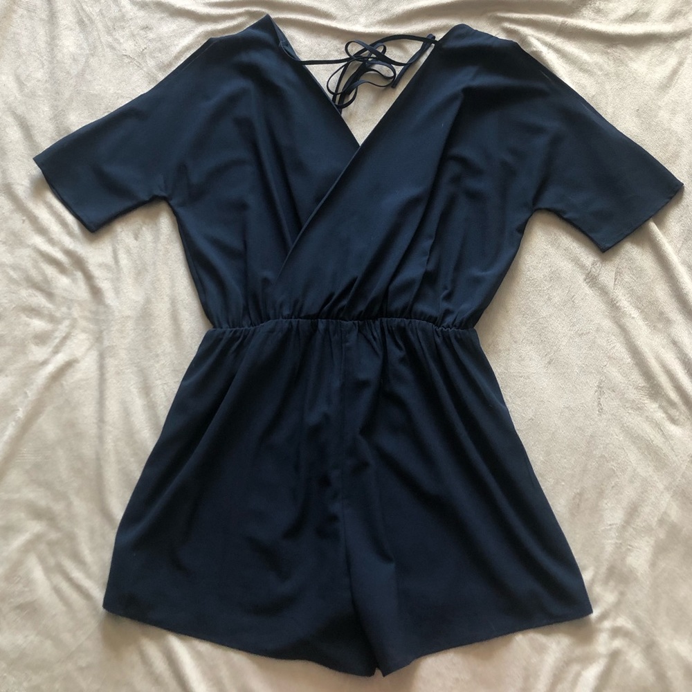LEITH SURPLICE ROMPER